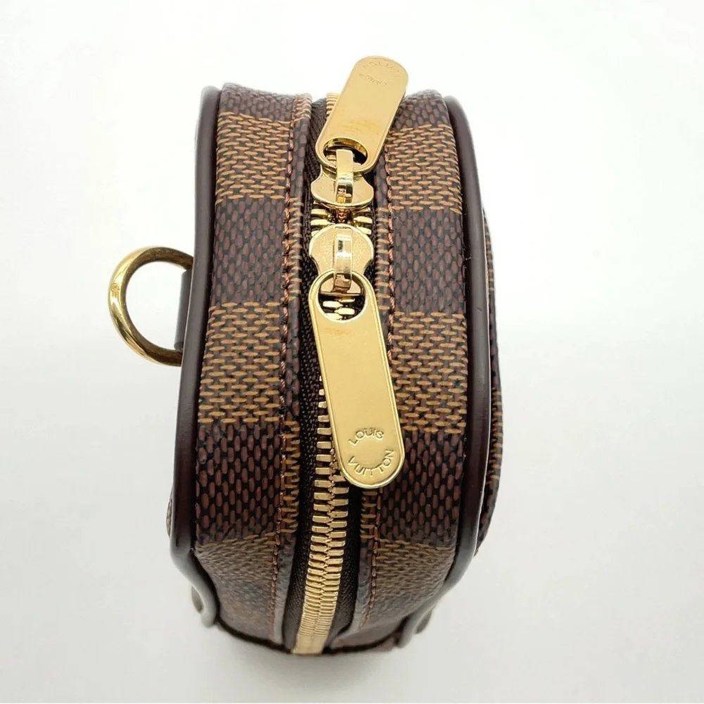 Auth Louis Vuitton Ebene Etui Okapi PM M61738 Shoulder Pouch W/Box/Strap - Picture 4 of 15